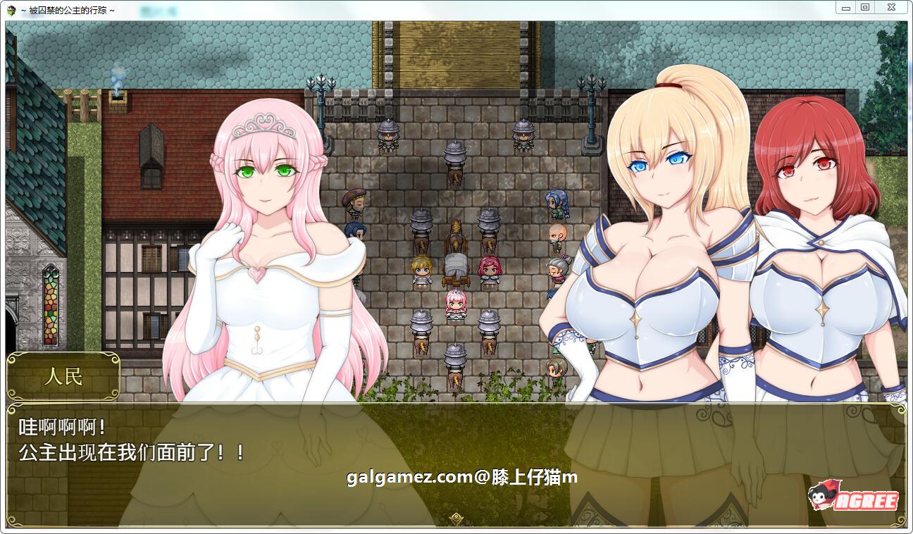 The captive princess prin 2. Captive game. Princess Harem game.